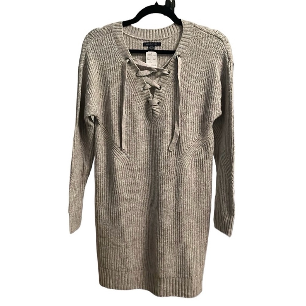 American Eagle Women's Super Soft Knit Sweater Dress